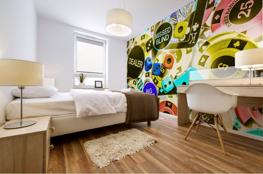 Kings of gaming Mural print