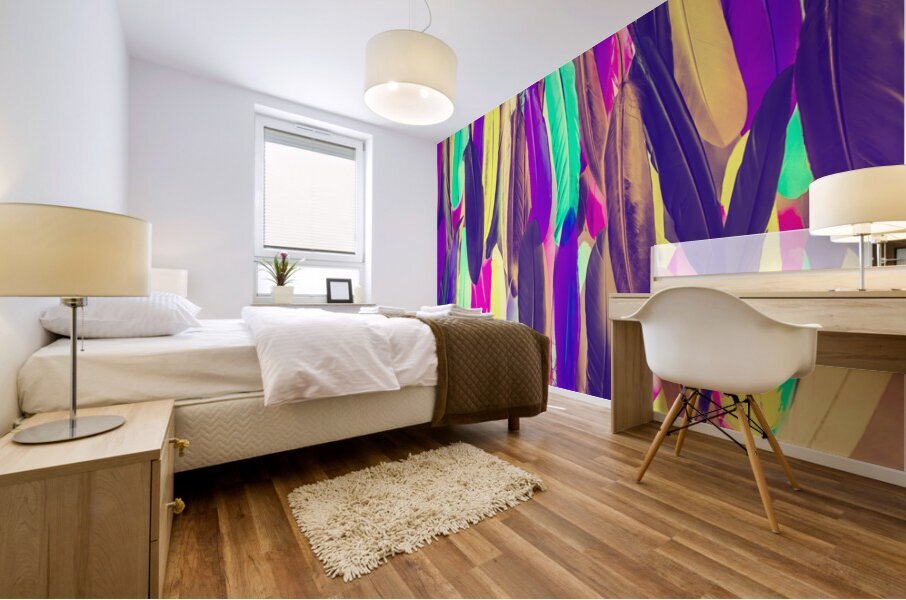 Colour runs Mural print