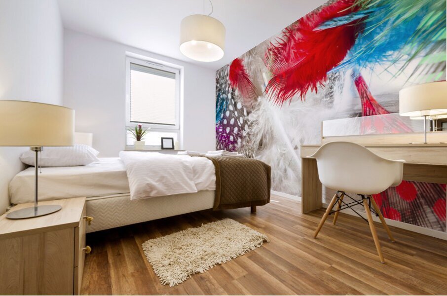 In quill colors Mural print