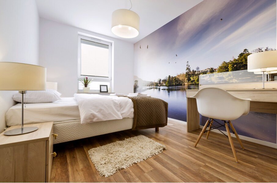 Derwent River reflections Mural print