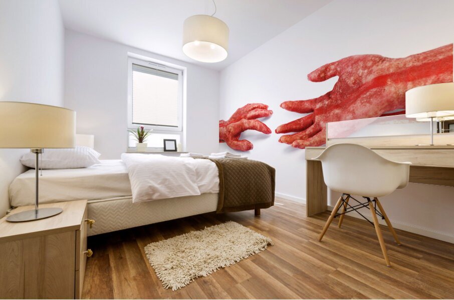 Til Death Do Us Part Mural print