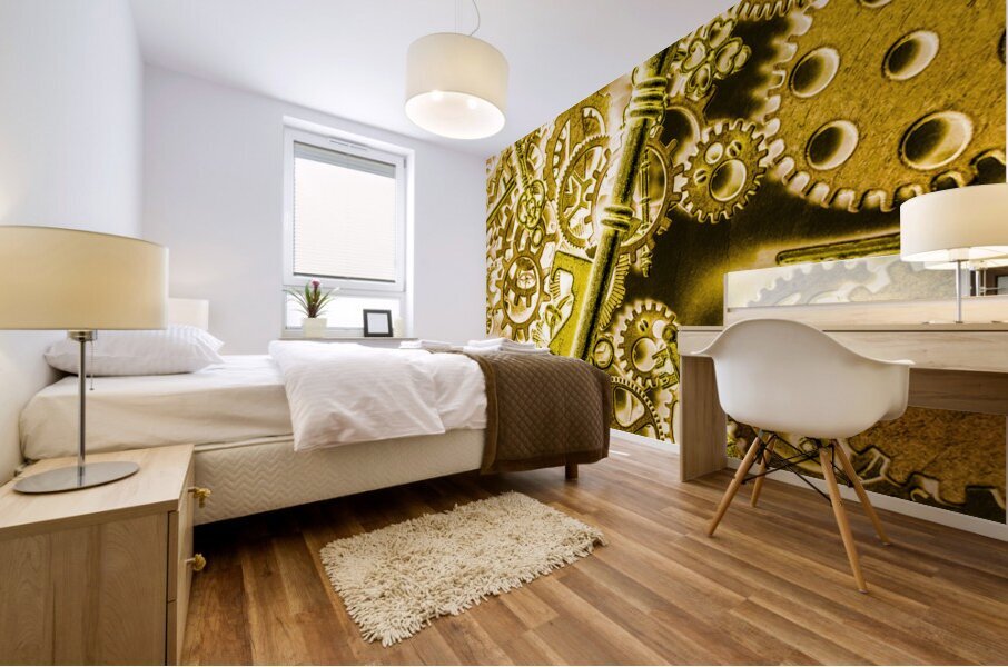 The golden ratio Mural print