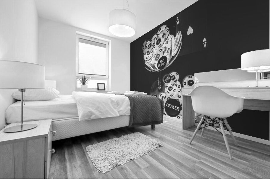 Casino cocktail Mural print