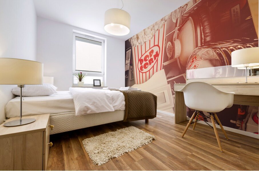 Faded flashback Mural print