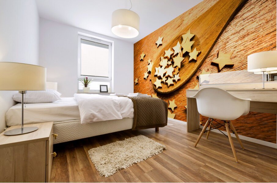 Winning star recipe Mural print