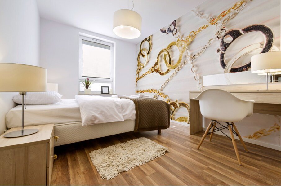 Bound by love  Mural print