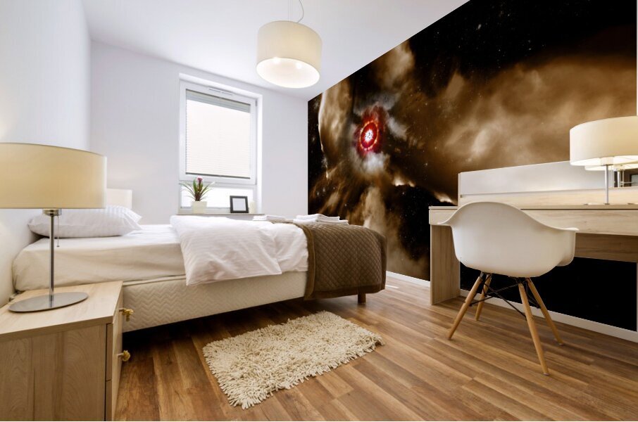 Star Dust Of Supernova Mural print