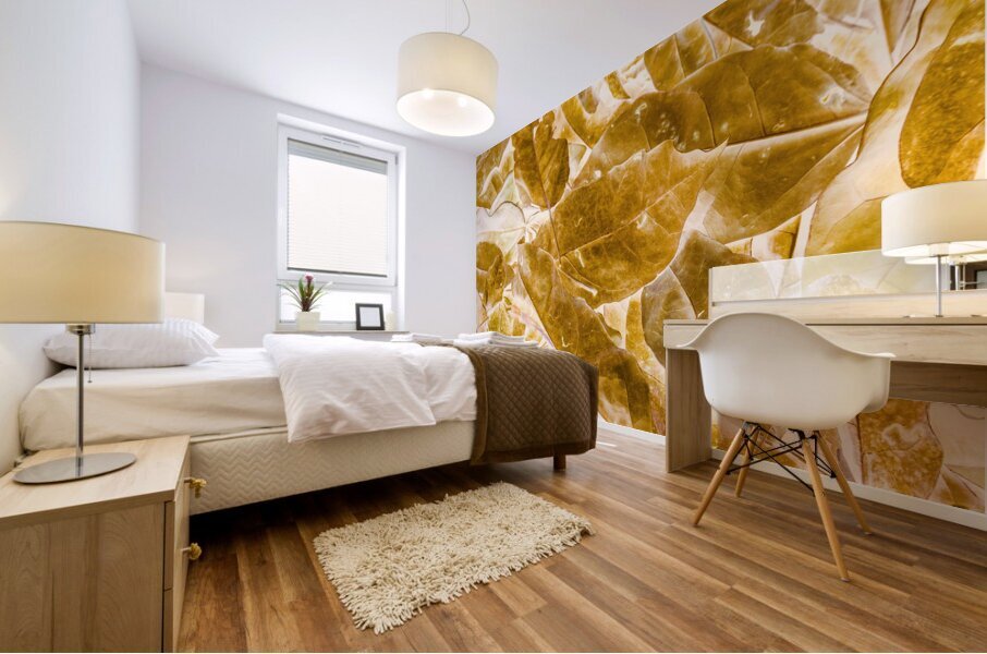 Seasonal gold Mural print