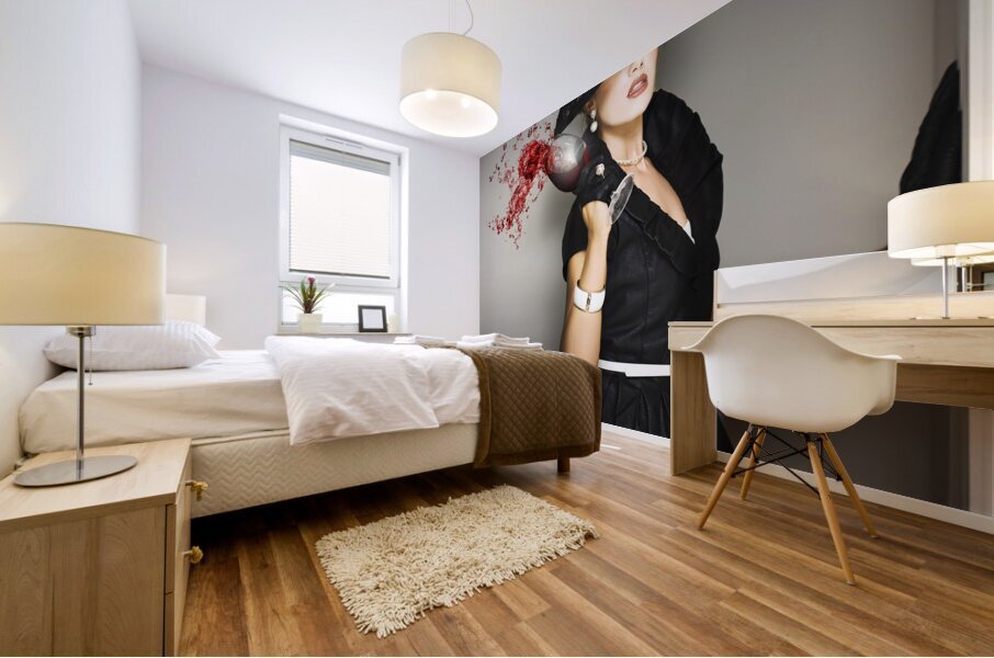 The splash out Mural print