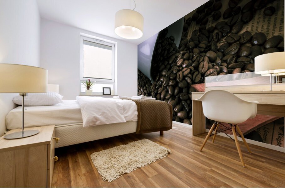 Bean brewhouse  Mural print