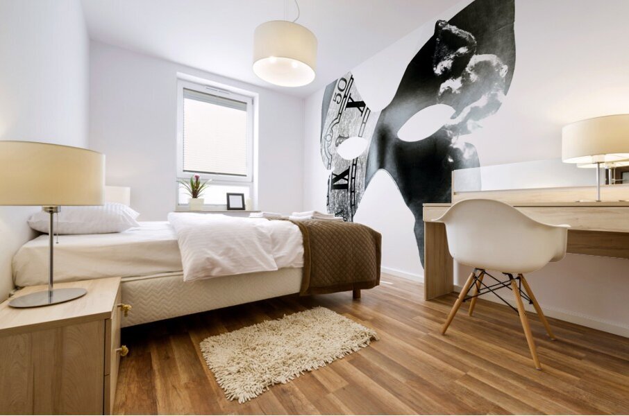 Monarchical Mural print