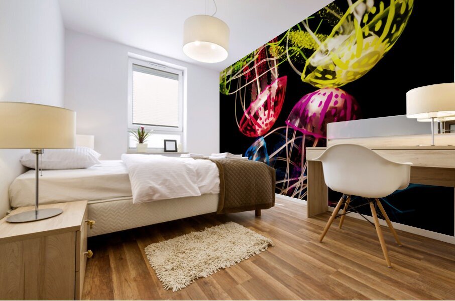 Entwined in interconnectivity Mural print