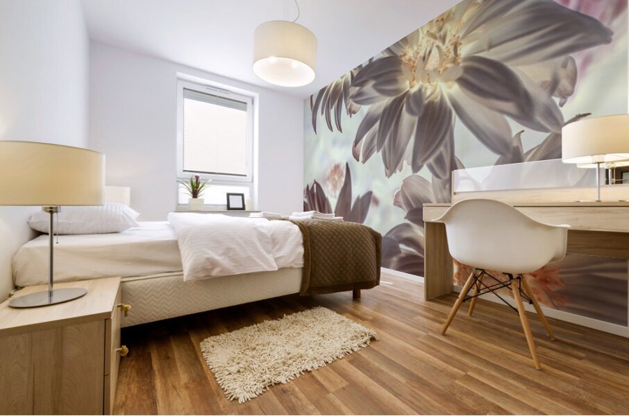 Electric beauty Mural print