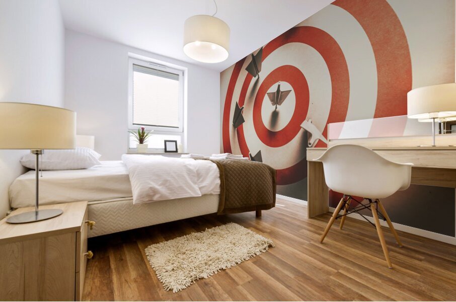 Pin point your target audience Mural print