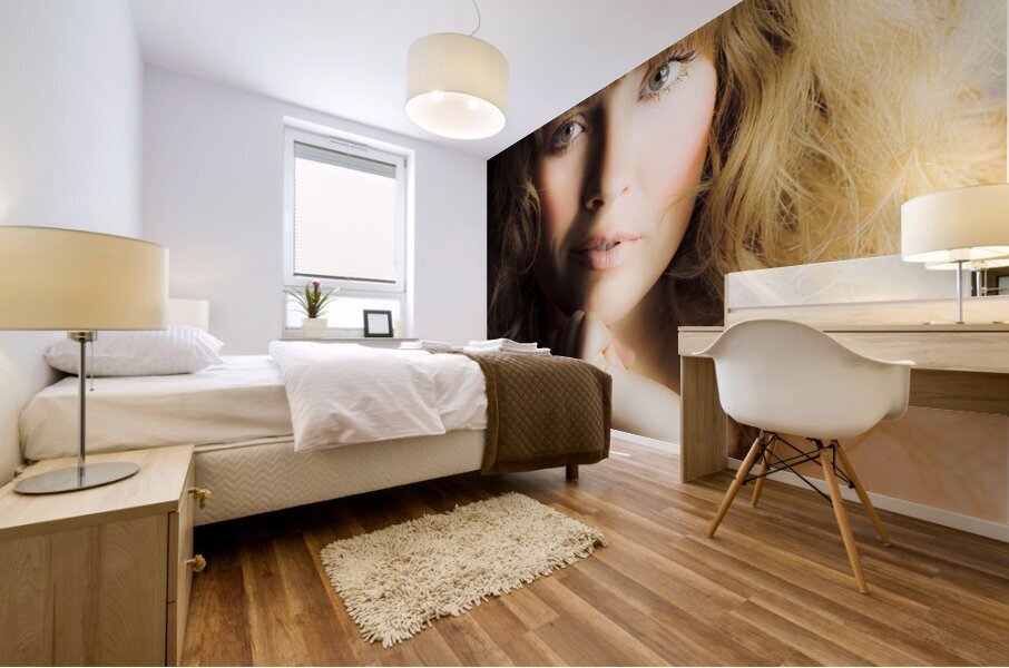 Beauty glamour and makeup Mural print