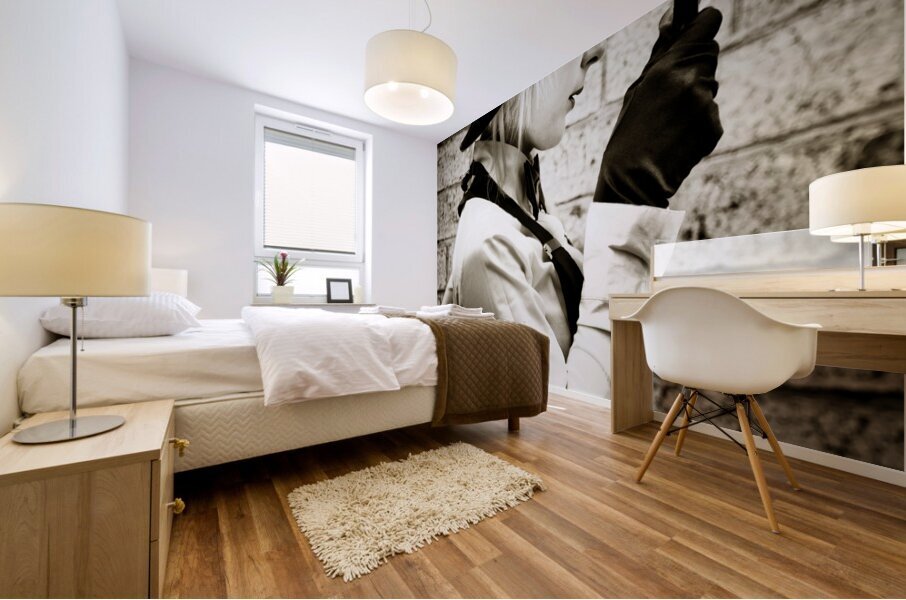 Vintage Detective Mural print