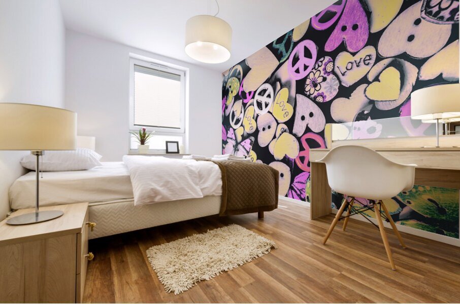 Crafting harmony  Mural print