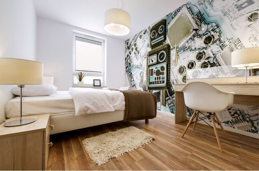 Fables and cables Mural print