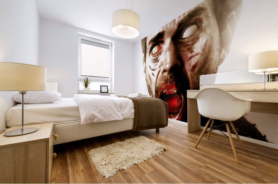 Project depopulation Mural print