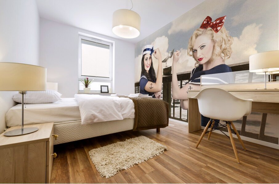 Shipshape Mural print