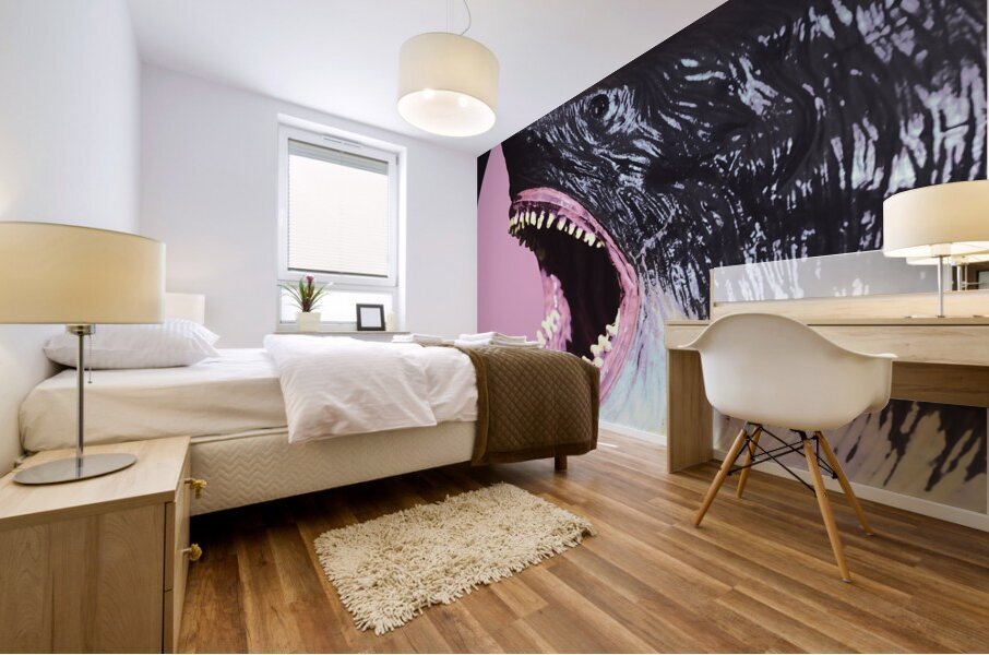 Fish n Chops Mural print