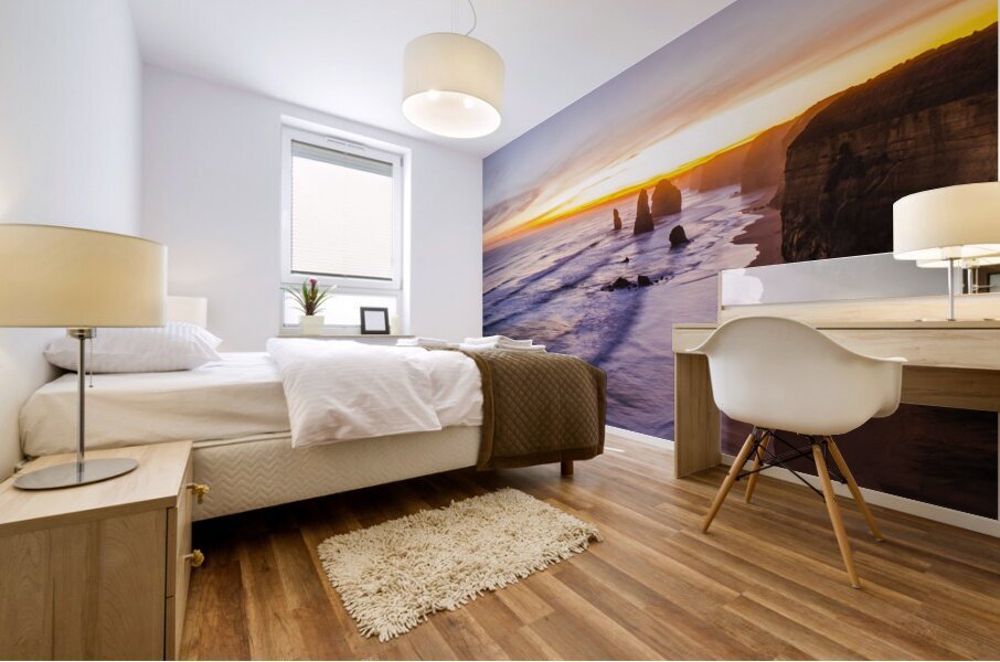 Twelve Apostles limestone stacks Mural print