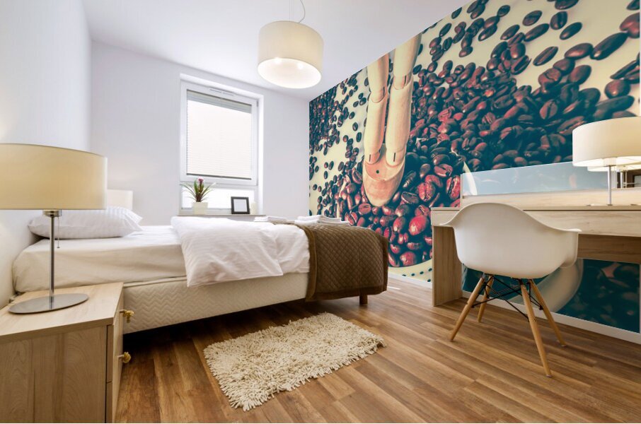 Stimu latte Mural print