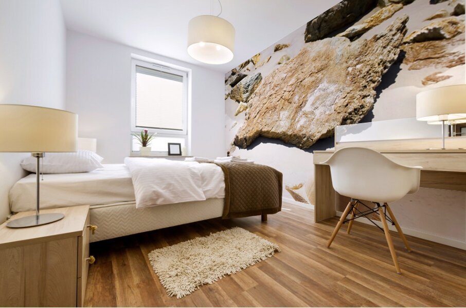 Beach Woman Mural print