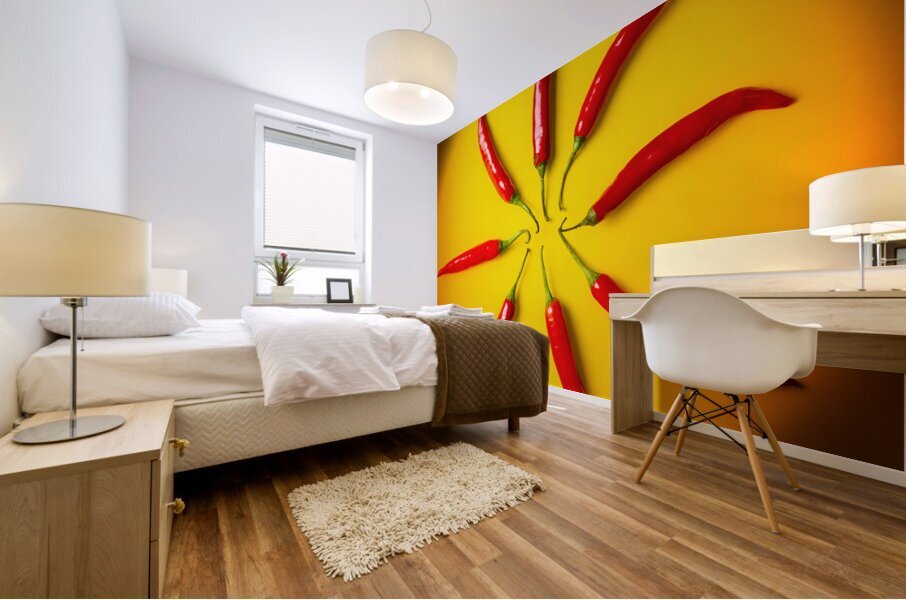 Summer heat Mural print