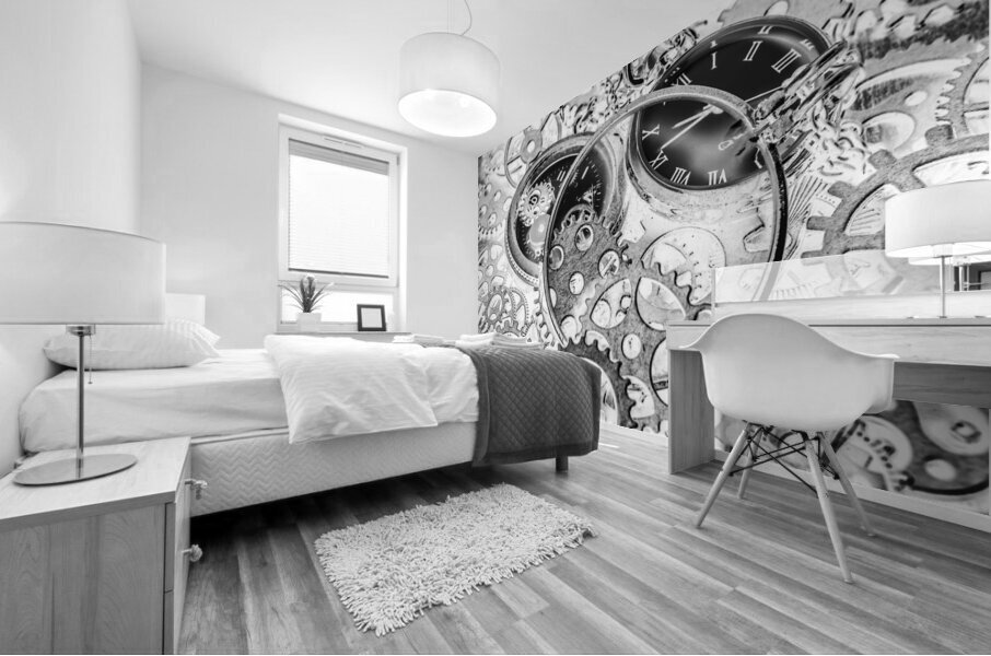 Wayback watch workshop Mural print