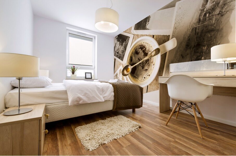 Past time tea Mural print