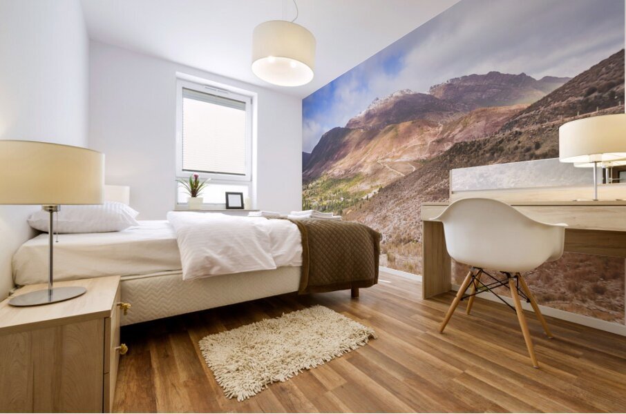 The western ridge Mural print