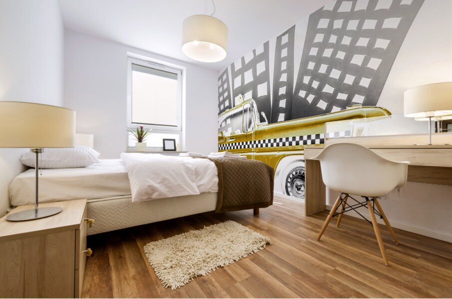 Paper New York Mural print