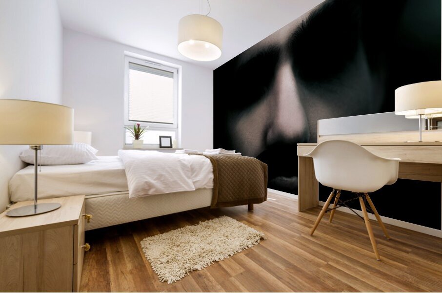 Evil Face Of Horror Mural print