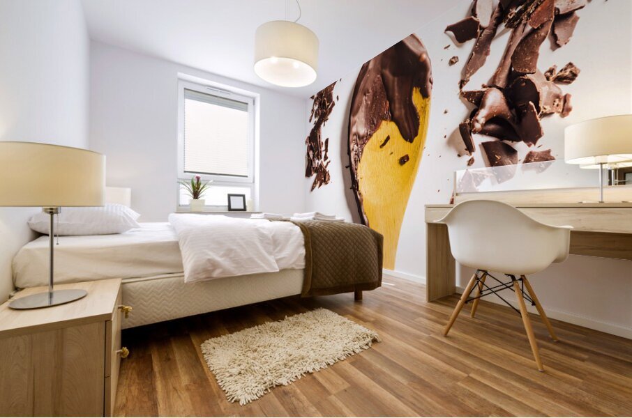 The melt Mural print