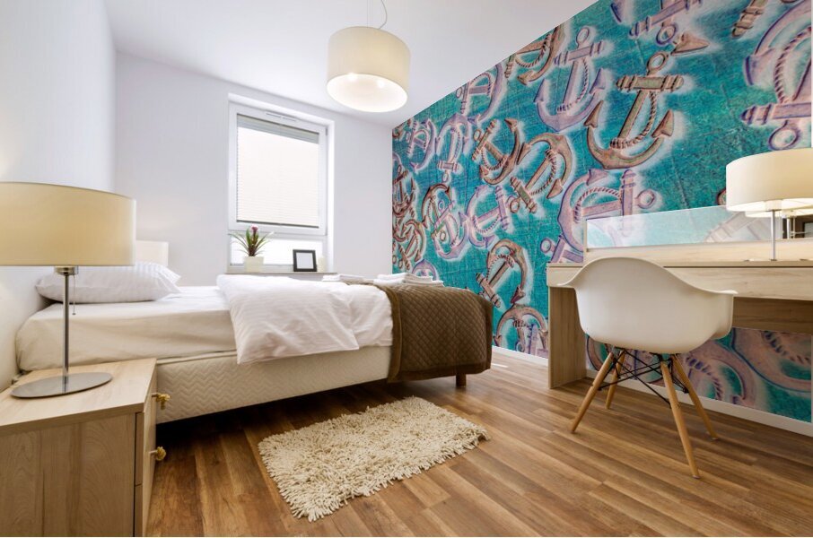 Swash buckled Mural print