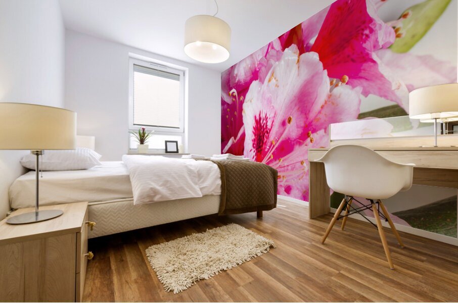 Spring of flower bouquets Mural print