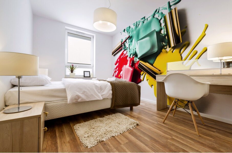 Beauty therapy Mural print