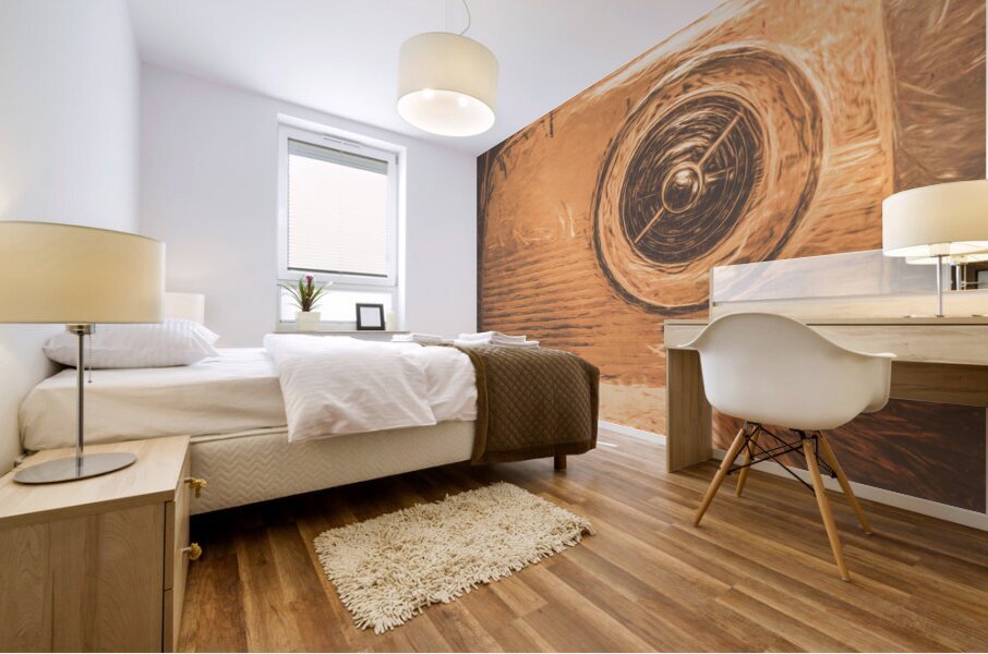 Radio Retro Mural print