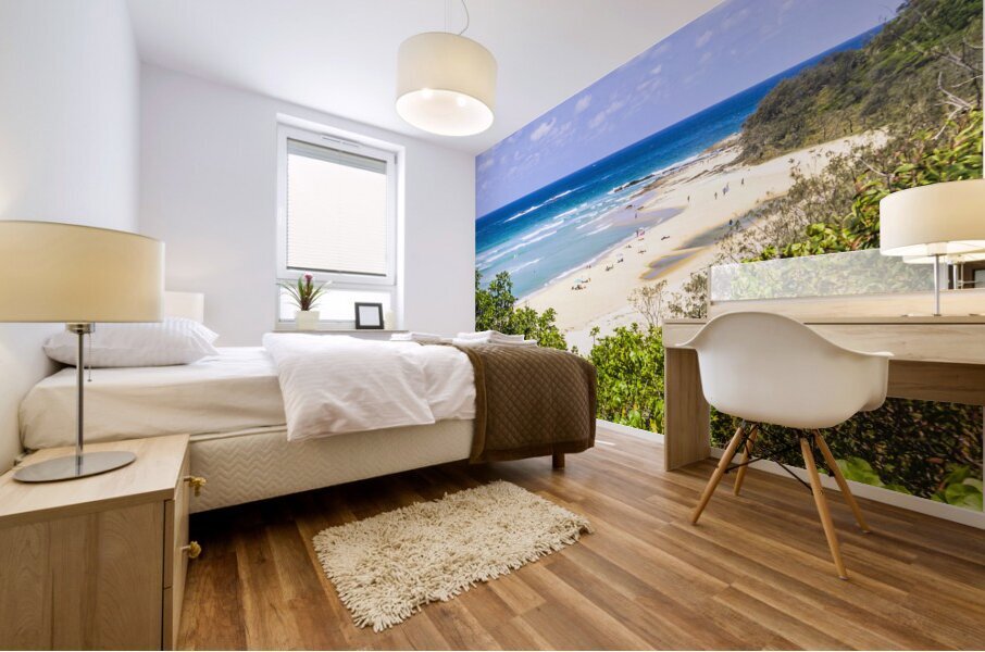 Seaside serenity Mural print