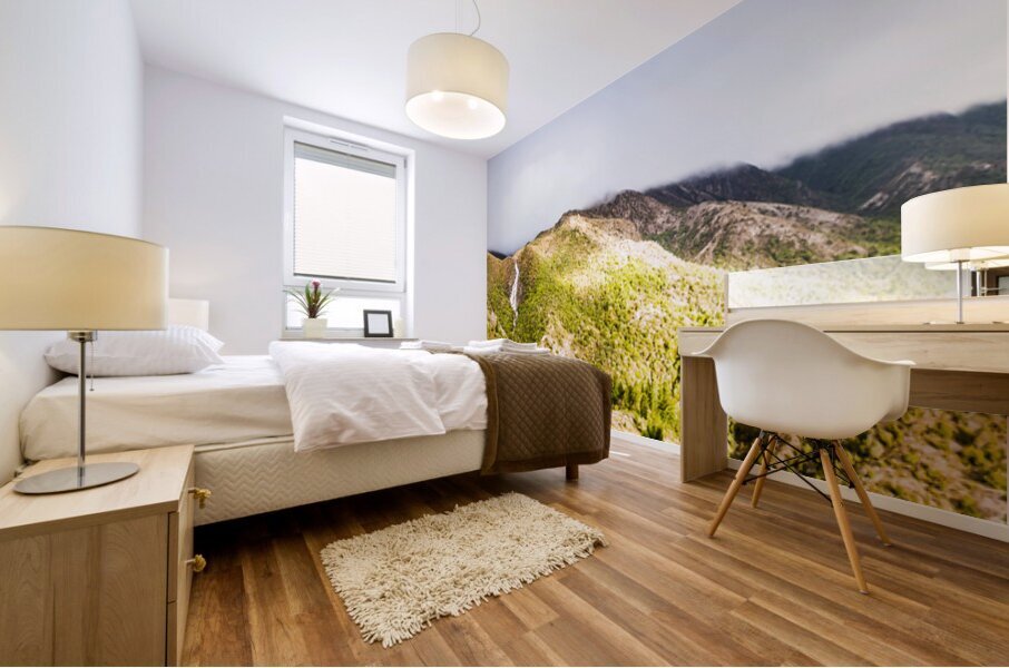 Queenstown Tasmania Wide Mountain Landscape Mural print