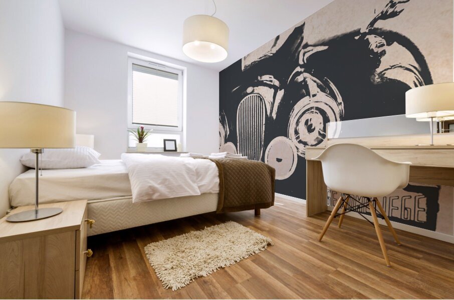 In the spotlight Mural print