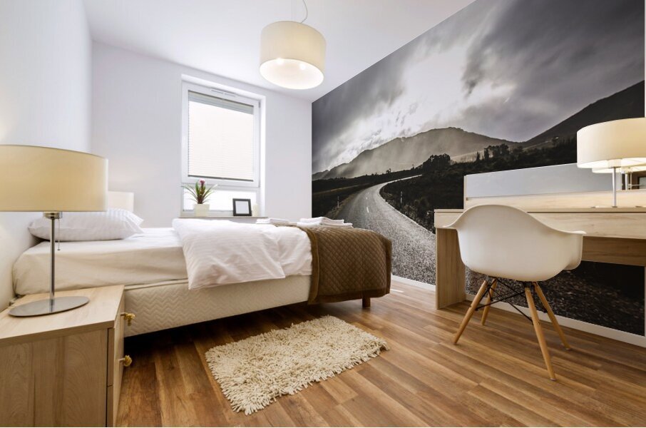 Way to Strathgordon Mural print