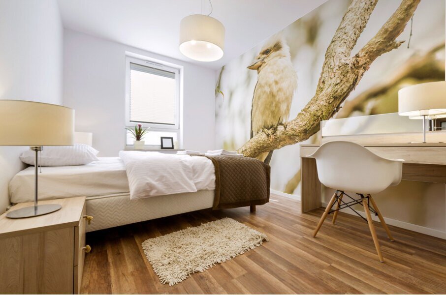 Kingfisher views Mural print