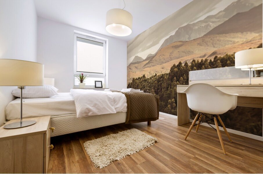 Zeehan and beyond Mural print