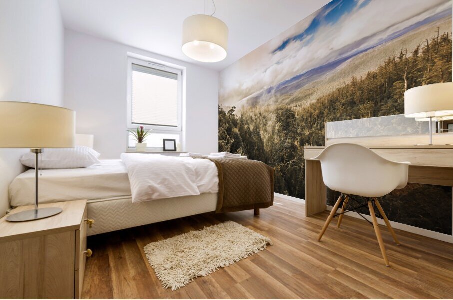 Hartz Mountains to Wellington Range Mural print