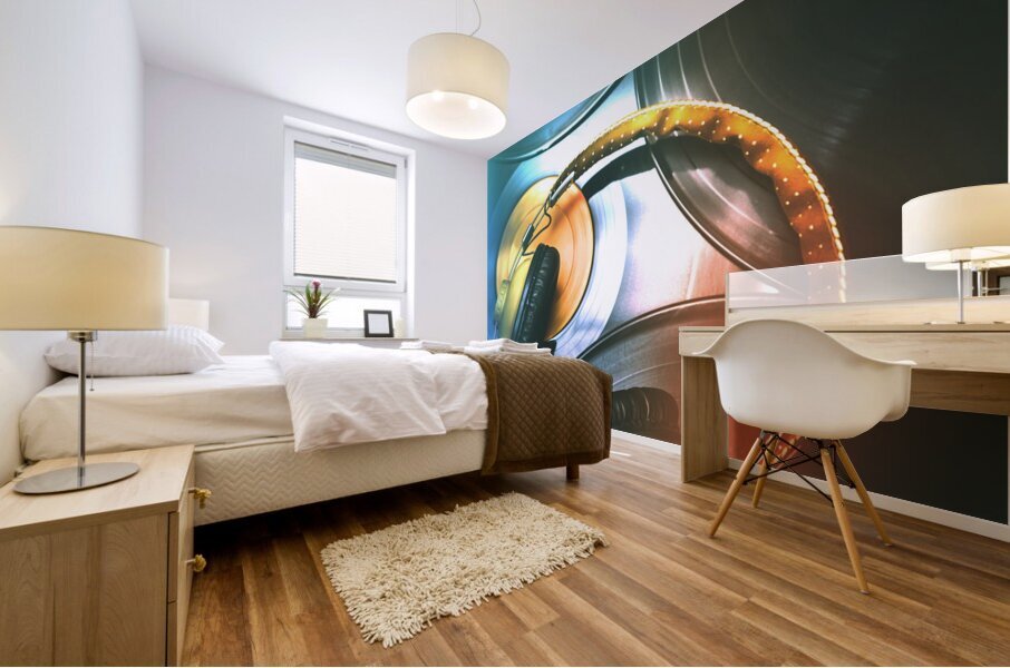 DJ Club Sound Mural print