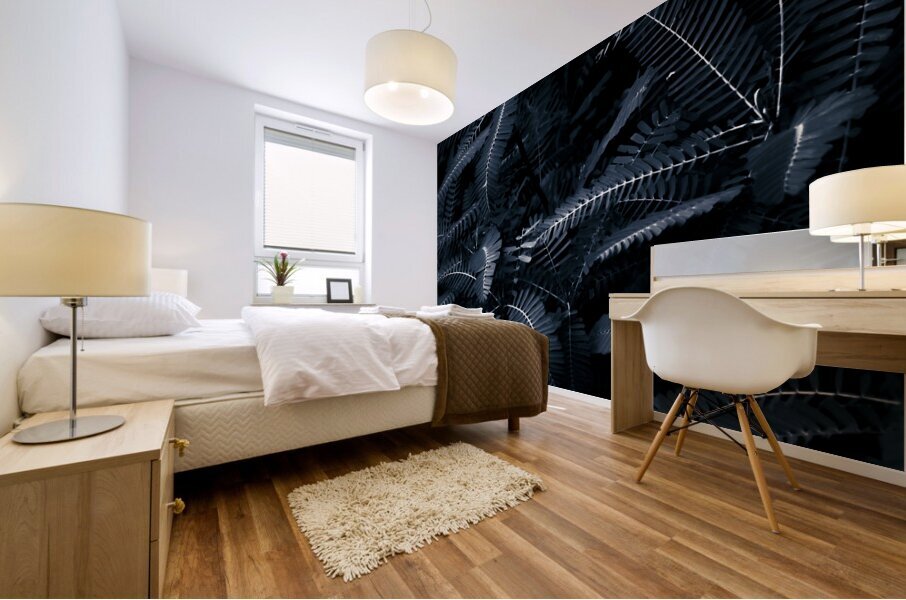 Branched tranquility Mural print