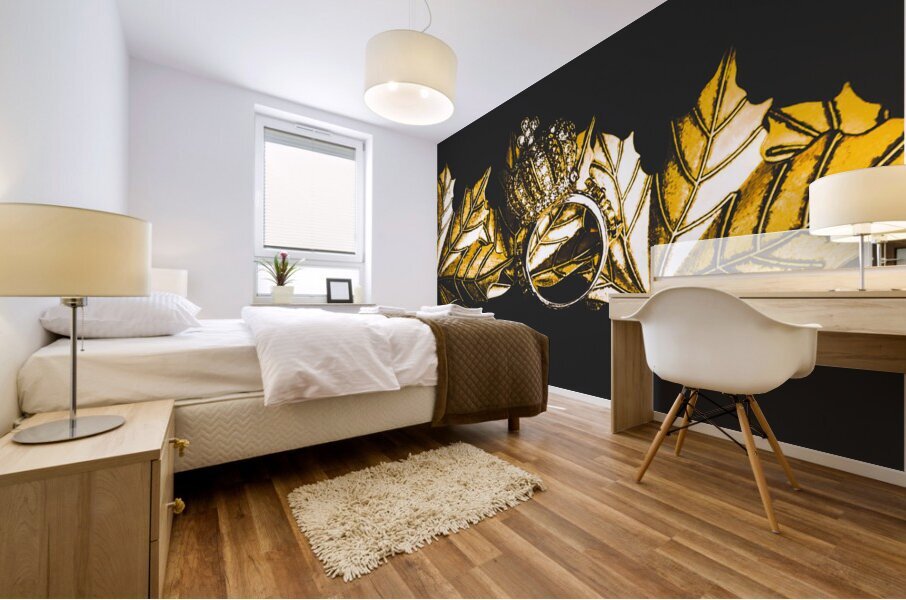 Royal crown jewels Mural print