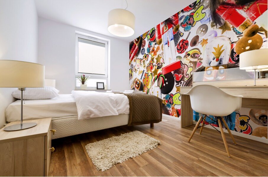 Undead x-mas platoon Mural print